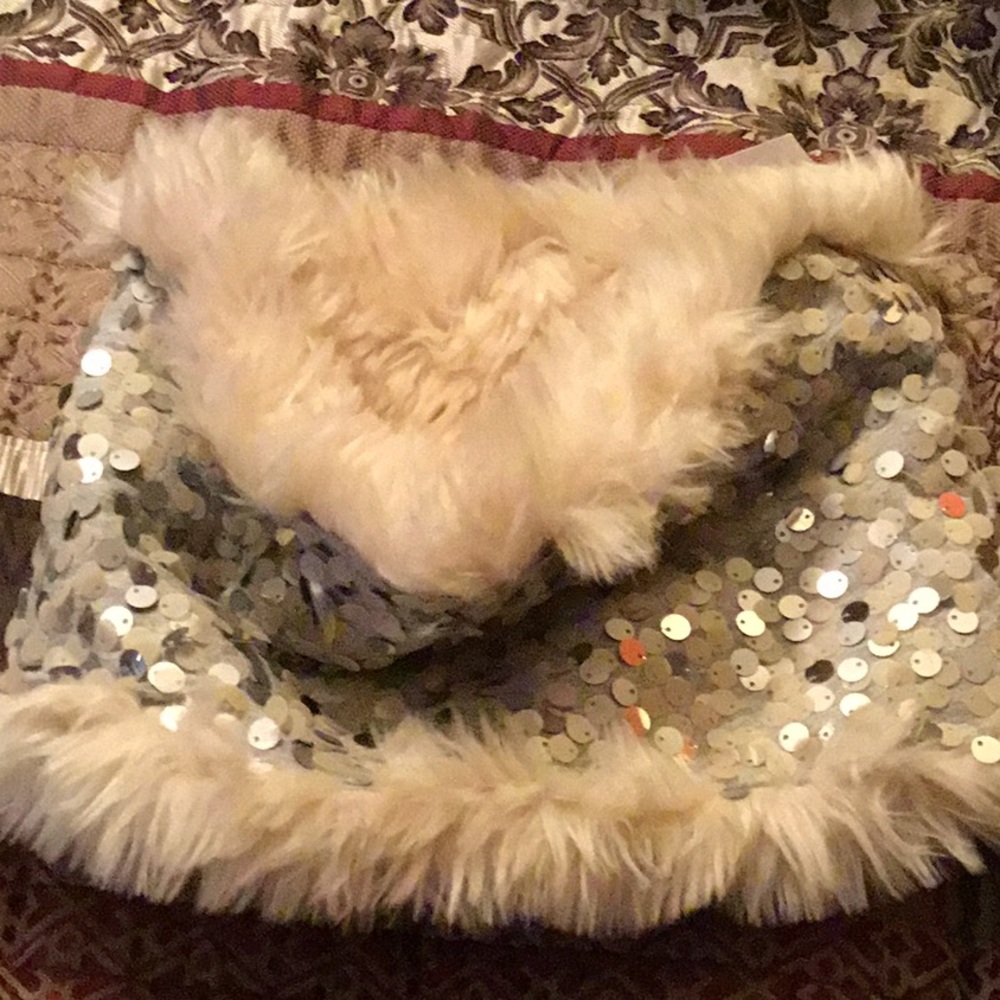 Sequin neck wrap